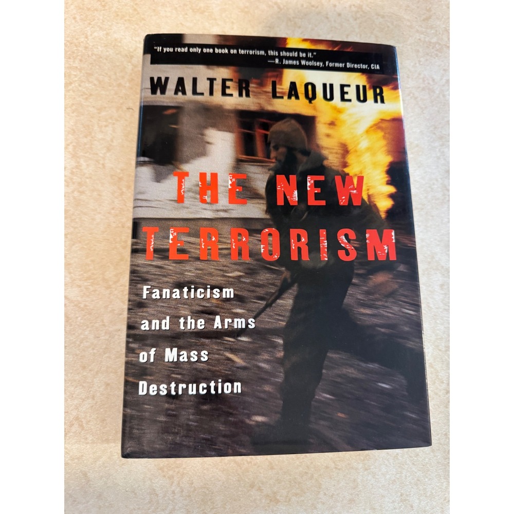 The New Terrorism Walter Laqueur Hardcover 1999 Oxford University Press WMD